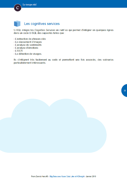 Livre Blanc Big Data sur Azure - Présentation Cognitives Services