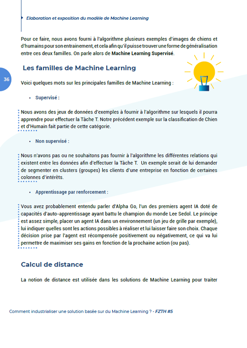 Livre Blanc Machine Learning - Elaboration et exposition du modèle de Machine Learning
