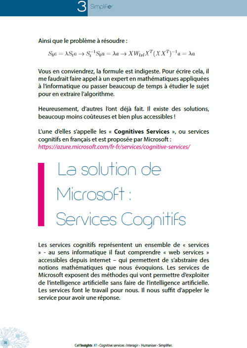 Livre Blanc Cognitive Services - Présentation de la solution